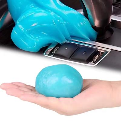 1Pc High Efficiency Dust Remove Gel Car Interior Clean Magic Mud Universal Household Keyboard Desk Cleaning Tool Car Accessories