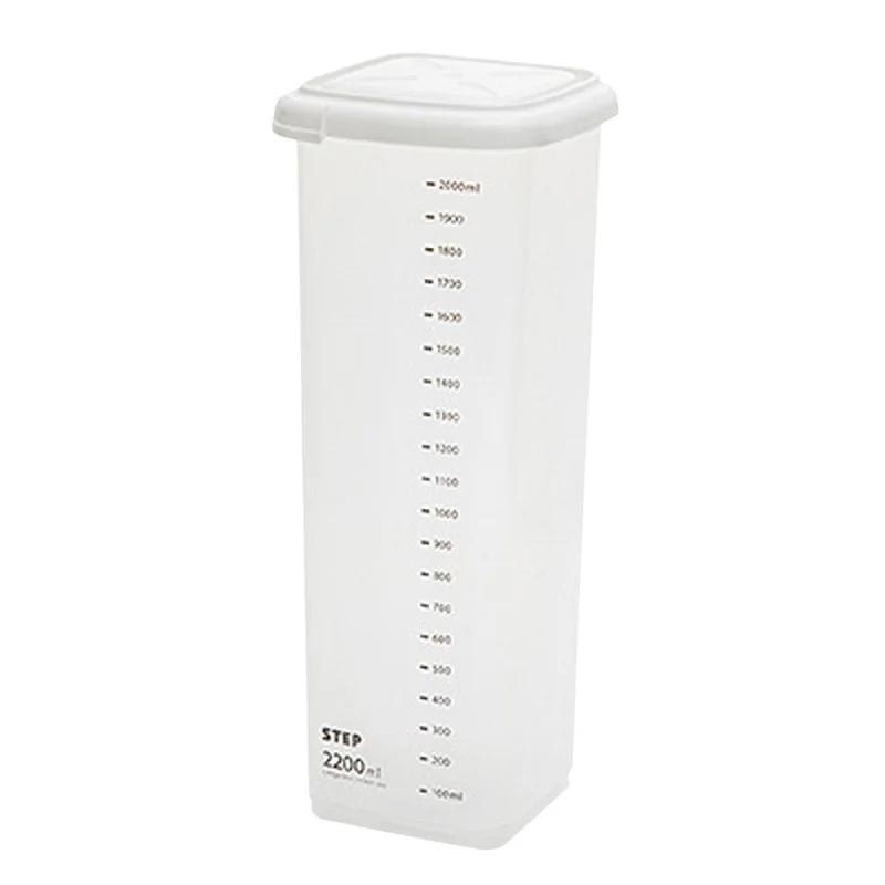 Plastic Sealed Cans Kitchen Storage Box Transparent Food Canister Keep Fresh New Clear Container In Different Capacity