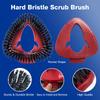 Non-Scratch Bristles Scrub for Vileda Turbo EasyWring Floor Mop Heavy-Duty Tile Deep Cleaning Brush-Drop Shipping