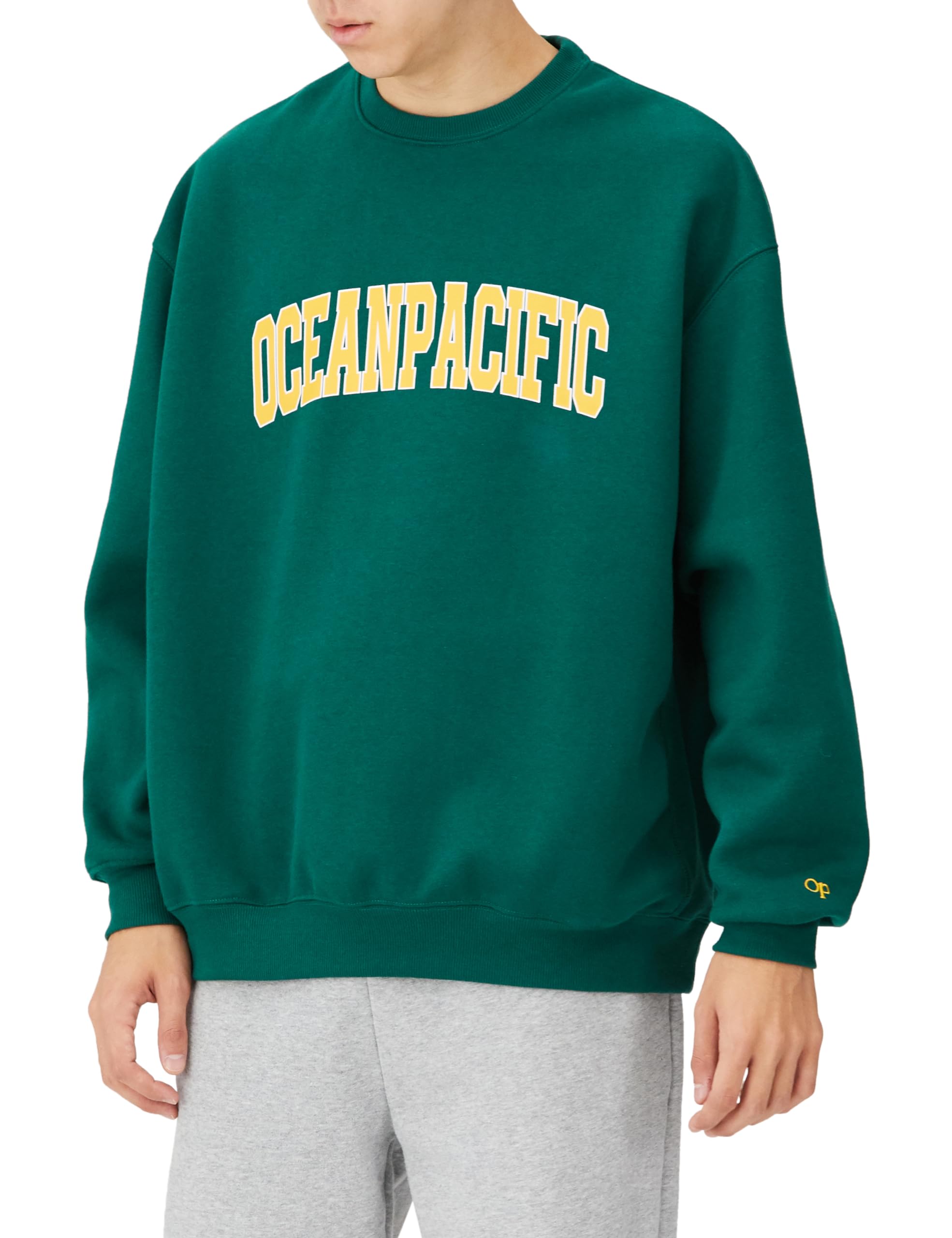 

Мужской свитшот с логотипом колледжа Ocean Pacific 533002 GRN