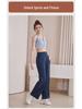 Plus Size High Waist Yoga Pants - Women's Quick Dry, Loose Wide Leg Fitness Long Pants