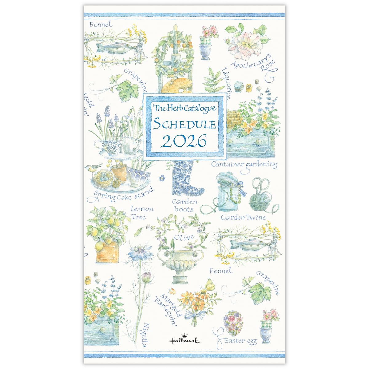 Hallmark 2026 Slim Monthly Herb Catalog 845827 (Starts October 2025)