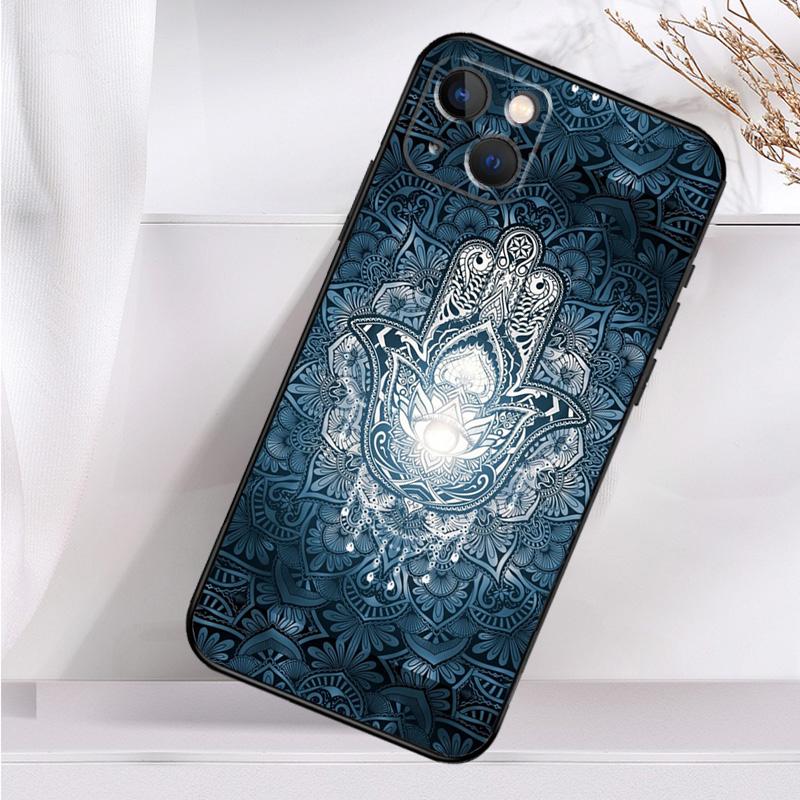 Hamsa Hand of Fatima Shockproof Case For iPhone 17 16 Pro Max 11 14 15 Plus 12 13 Mini 16e 17 Air Phone Cover