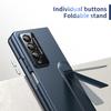 For Samsung Galaxy Z Fold4 5G Case Foldable Kickstand Skin-Touch PC Phone Cover Built In Screen Protector