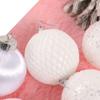 6pcs Shatterproof Christmas Ball Set Painted Christmas Tree Decoration Pendant  Room