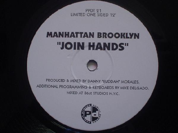

12inch Record MANHATTAN BROOKLYN - Join Hands PPDT21 PUBLIC DEMAND 1996 UK Dance & Electronica Used
