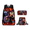 3D-Spiel Blox Fruits Schultasche Rucksack Umhängetasche Federmäppchen Rucksack Dreiteiliges Set