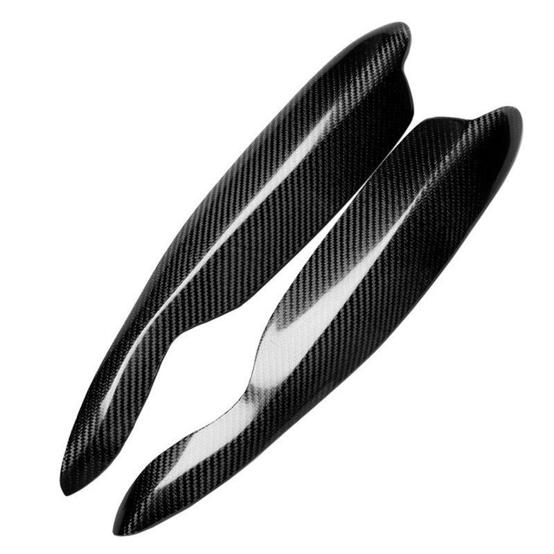 Car Headlight Eyebrow Trim Cover For Mercedes Benz For Two W451 Smart Fortwo 2007-2014
