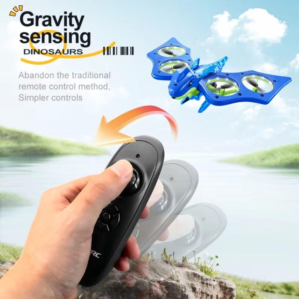 

Gravity Sensing Dinosaurs RC Plane RC Drones 2.4G Radio Control Plane Parent-child interaction синій