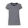 Neutral Womens/Ladies Striped Regular T-Shirt