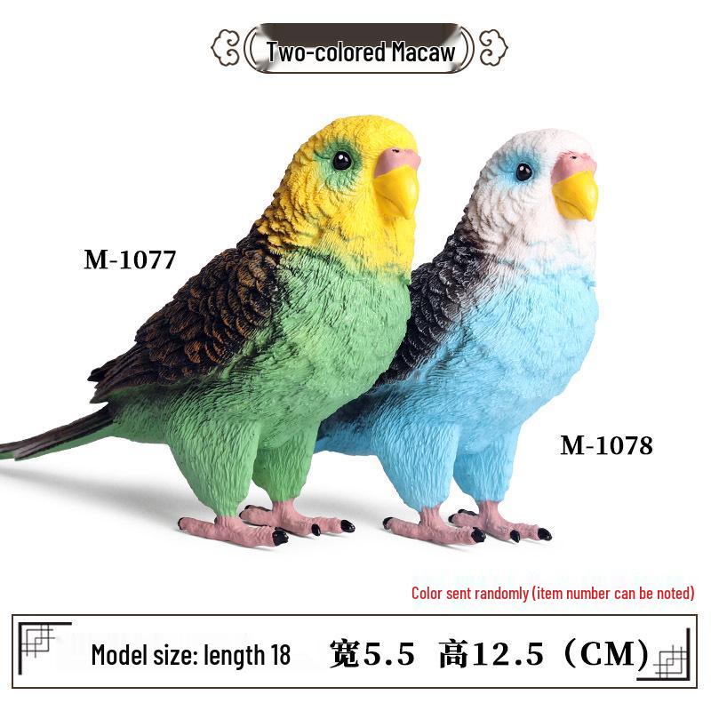 Children's Animal Simulation Toy Set: Eagle, Falcon, Secretary Bird, Owl Figurines