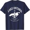 Lake Ontario 1615 Retro Men Style Vintage Lake Ontario T-Shirt