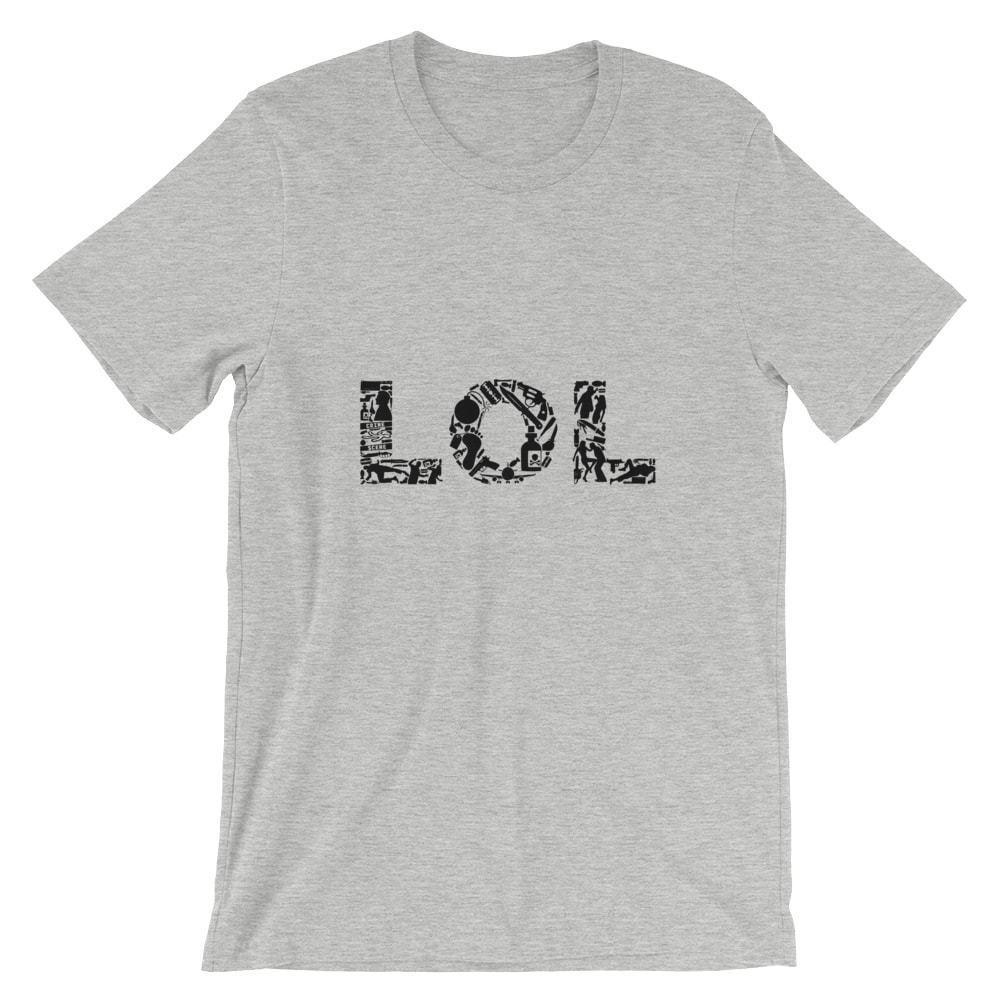

LOL T-Shirt. 100% Cotton Premium Tee NEW 4XL