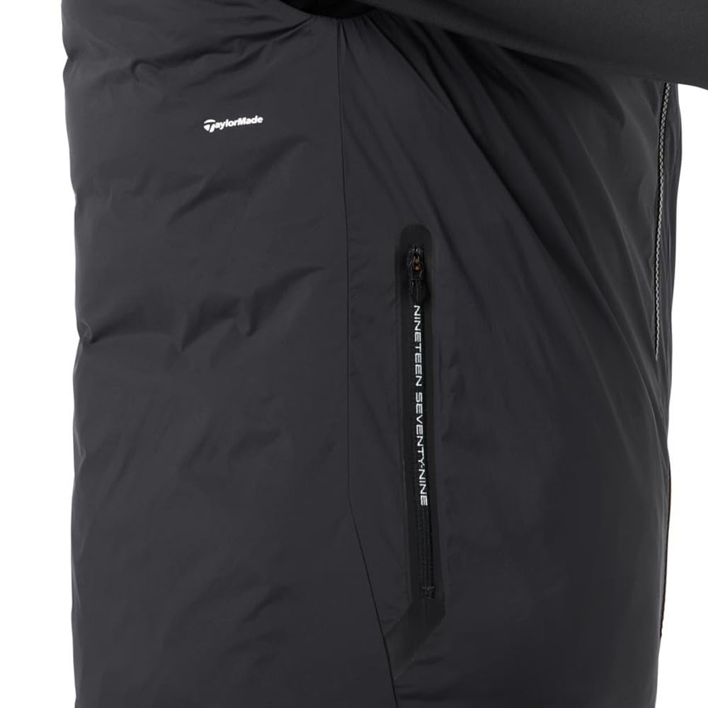 TaylorMade T-HEAT Insulated Vest, Black, Size Small, Men's, 2024FW UN327