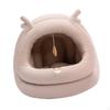 Cat Bed for Winter with Play Ball, Non-Slip Design Small And Medium Cats