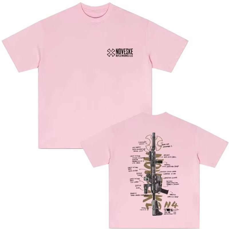 NOVESKE N4 Tactical Army Fan Club Outdoor Training Competition T-shirts Men Women Fashion Oversized T Shirt Male Vintage Tshirt