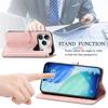 PU Leather Wallet with Card Holder Phone Case Purse Stand Cover for Apple IPhone 17 Air 16E 15 14 Plus 13 12 11 Pro Max X XR XS