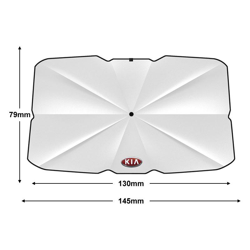 1Pcs Protector Parasol Foldable Car Windshield Sunshade Umbrella For KIA Rio Ceed Sportage Cerato Soul Sorento Flip R K2 K3 K5 K6 K7 K8 Soul