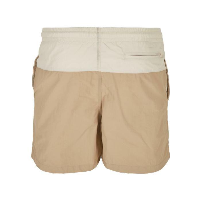 Short de bain - URBAN CLASSICS - Block - Beige - Homme - 100% Nylon et Polyester