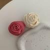 Hair Tie Silk Satin Hair Rope Korean Style Elastic Hair Band Sweet Rose Hair Rope  Kids
