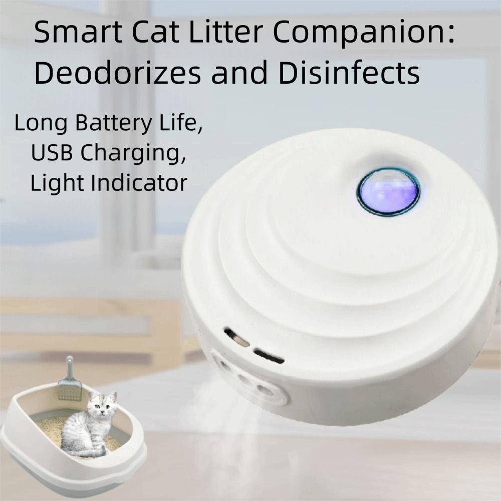 Smart Sensor Cat Litter Deodorizer Electric Air Purifier Pet Odor Eliminator  Cat Litter Box