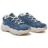 Li-Ning 1990 Leather Comfortable Lightweight Shock Absorption Low-Top Casual Shoes Women Casual Shoes Ocean-Blue ALJS022-3