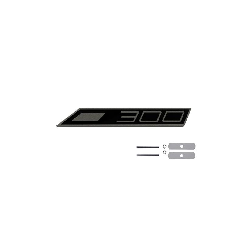 zjcr6 Car Accessories Metal Race Flag Front Hood Grille Emblem Rear Trunk Body R 300 Badge Sticker For Seat IBIZA Leon Cupra Ateca