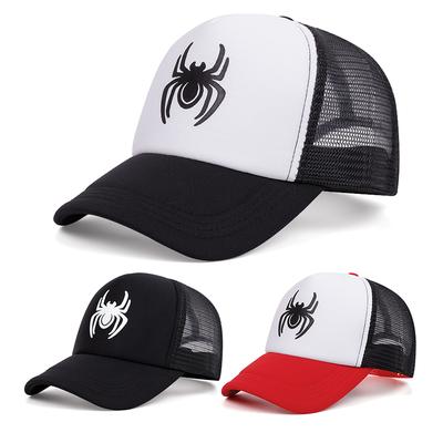 New Fashion Spider Tags Trucker Cap for Men cotton High Quality Hip Hop Net Cap for Women Csaual Outdoors Sun Visor Hat