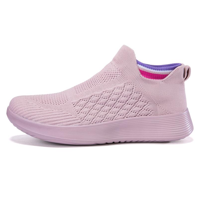 Socks shoes autumn mesh breathable sneakers lazy shoes large size light walking casual shoes