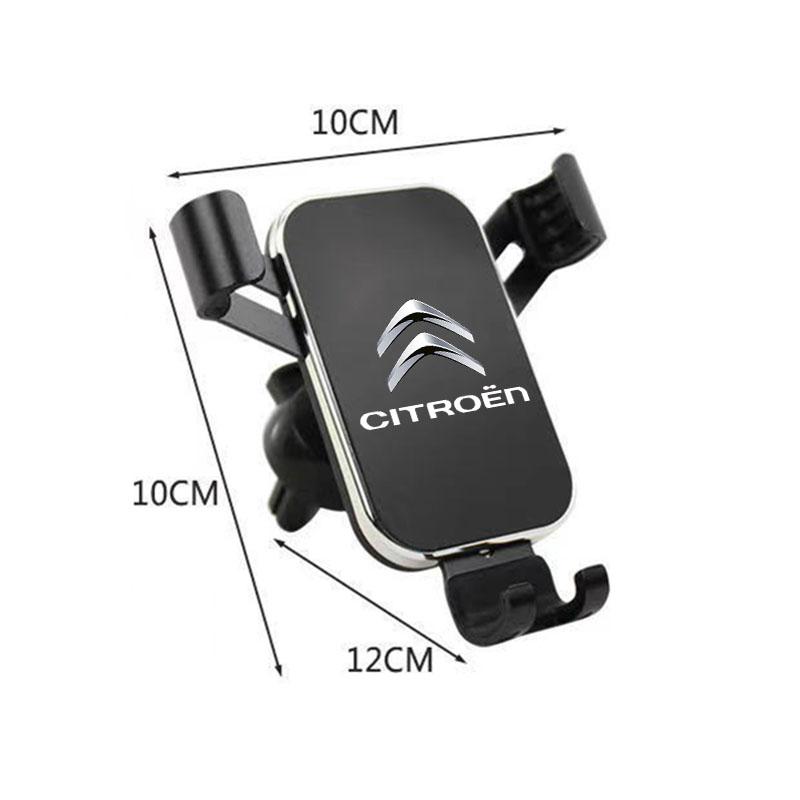 Auto Universal Phone Holder Air Vent Clip Mobile Support For Citroen C3 C4 X7 Xsara Picasso Crosser C-ELYSEE JUMPY NEMO VTS