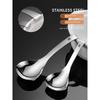 316 Stainless Steel Spoon, Large Household Soup Spoon, Deepened Design, Wall-Mountable, Large Head Spoon, Hot Pot Spoon