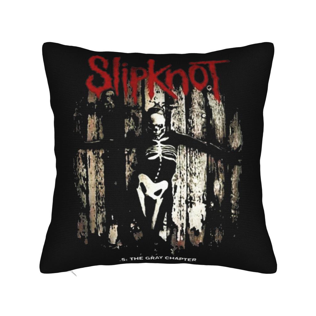 Slipknotes metal rock band music Printed Pillowcase Cushion Cover metal band music  Pillow Covers Square Multiple Sizes