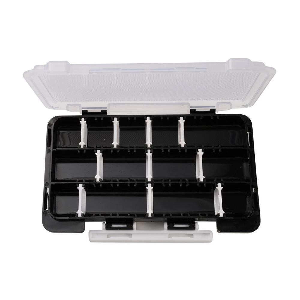 Double Side Fishing Tackle Box Assembled Design Spinner Lure Fishing Accessories Storage Box Fake Bait Box Carp Fishing