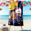 Bear Panda Love Print Beach Towel Large Soft Quick Dry Towel For Beach Camping Swimming