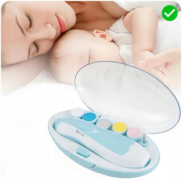 Elektrisches Baby-Nagelfeilen- und Trimmer-Set