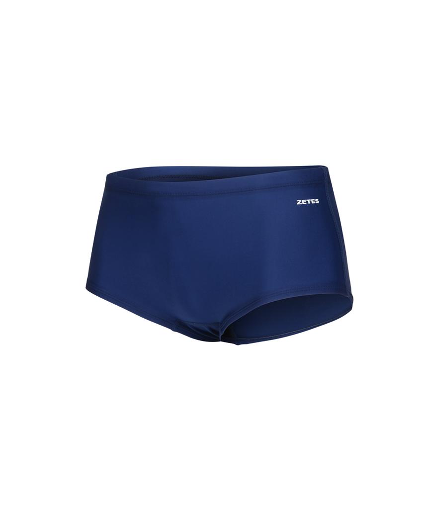 Jeteseu Men'S Hydro Active Square Short Square Indoor Swimsuit Navy M3A612