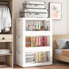 2 Size Storage Cabinets For Kitchen, Bedroom, Living Room, Office, Stackable Cube Storage Organizer