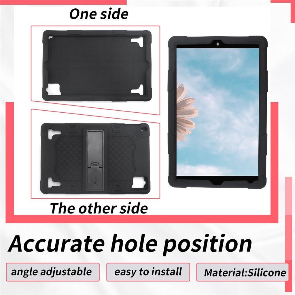 10.1 Inch Tablet Case Silicone Case Tablet Stand Universal Tablet Case Adjustable Stand with Capacitive Pen