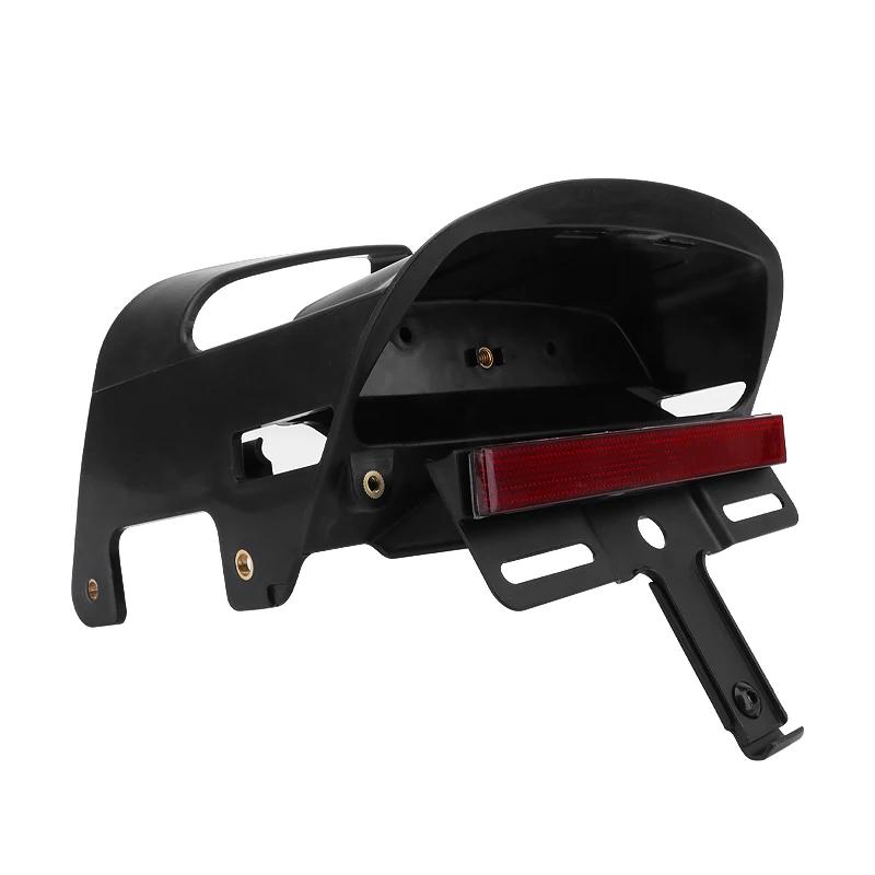 For Harley Davidson Dyna Fat Bob FXDF 2008 2009 2010-UP Motorcycle Tri-Bar Mudguard LED Tail Light Brake Lights Turn Signal Lamp