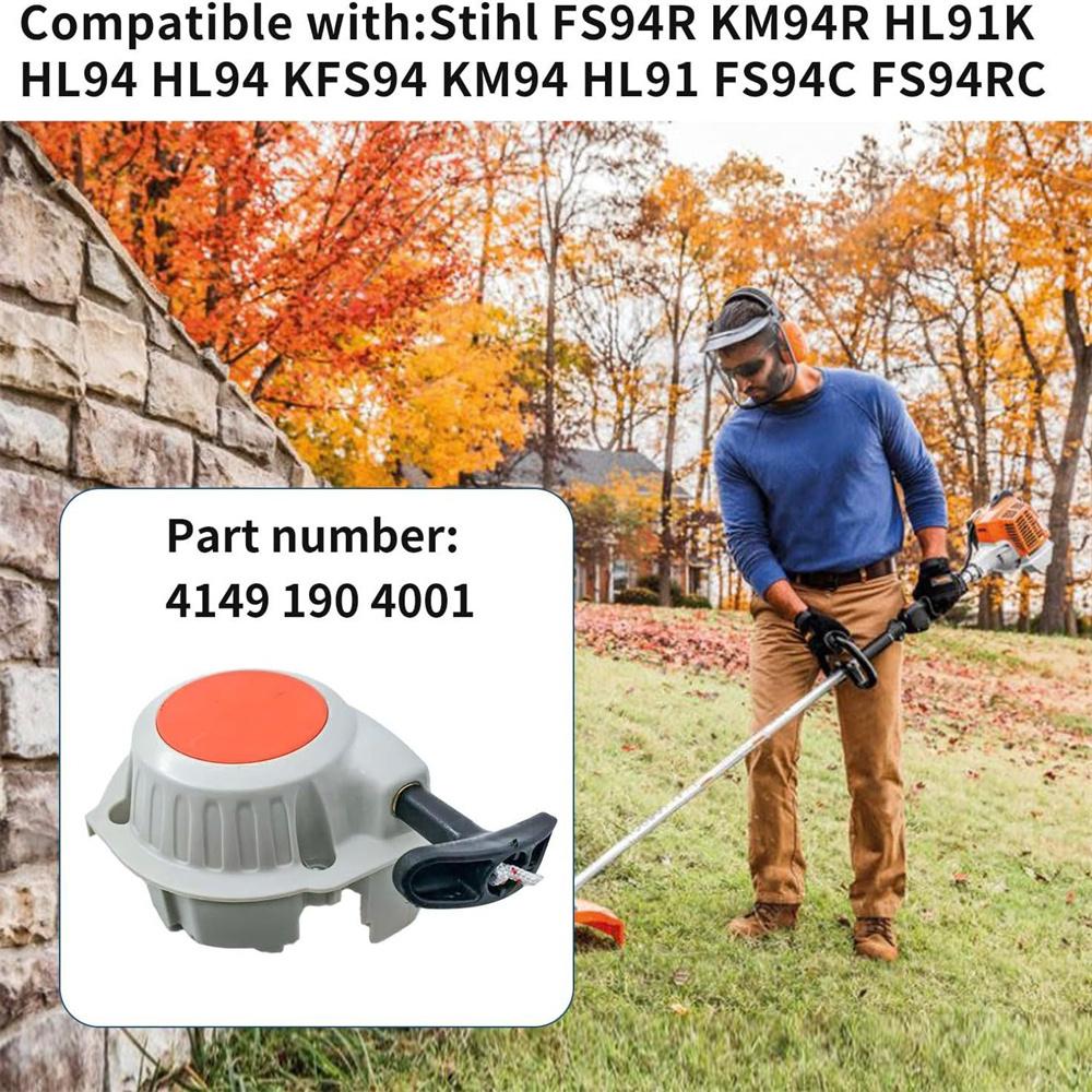 Recoil Starter - For Stihl FS94/FS94C/FS94R/FS94RC/HL91/HL91K/HL94/HL94K/KM94/KM94R - PN: 41491904001