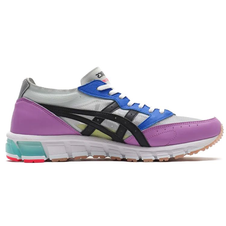 Asics Atmos X  Gel-Inst 180 Collaboration Trendy Outdoor Low-Top Running Shoes Men Sneaker Gray Blue Purple 1023A017-100