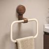 No Drilling Suction Cup Towel Rack Medieval Style Towel Hanging Rack  Kitchen