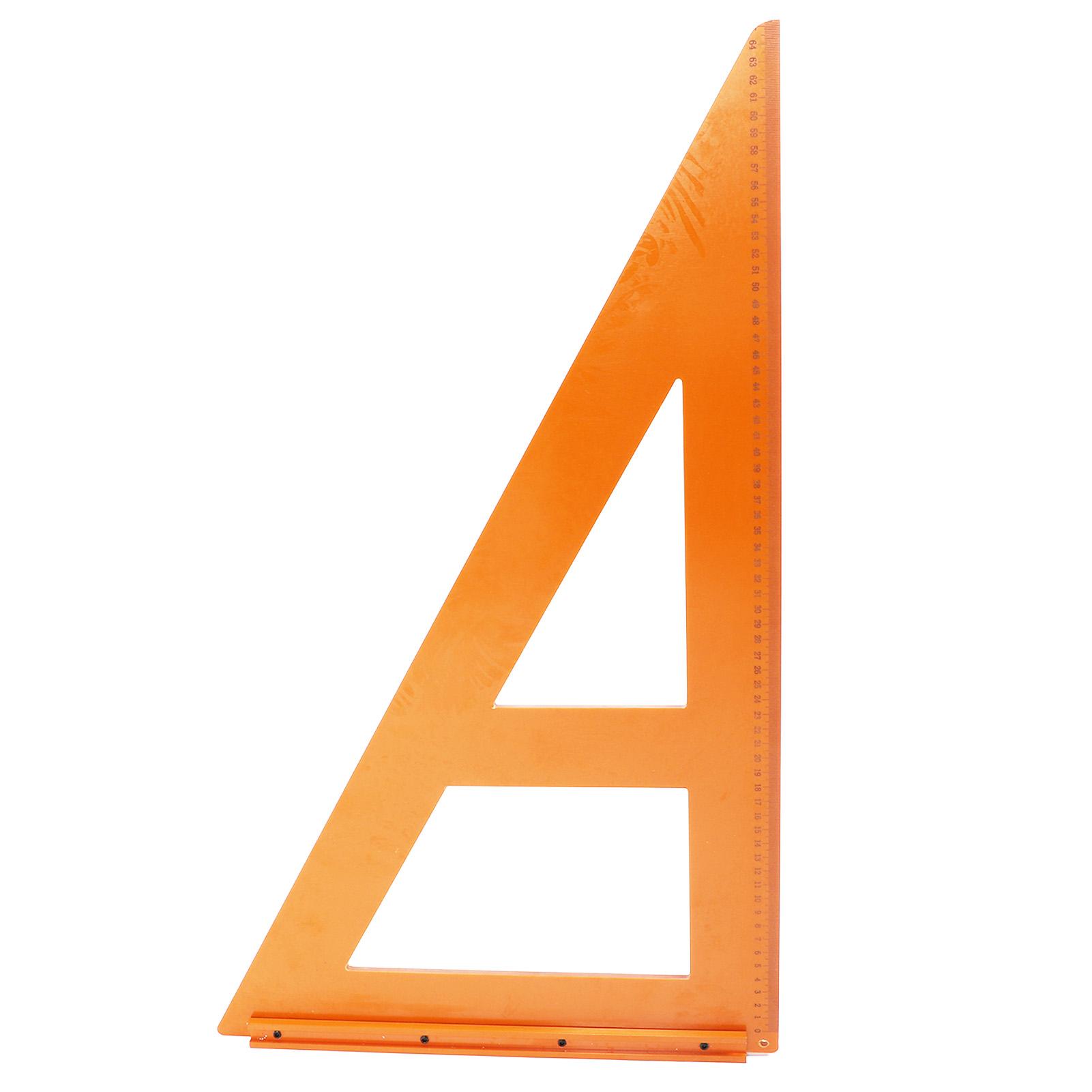 

Линейка треугольная для деревообработки 60x40 см, инженерный пластик, высокая точность измерения, квадрат 90 градусов