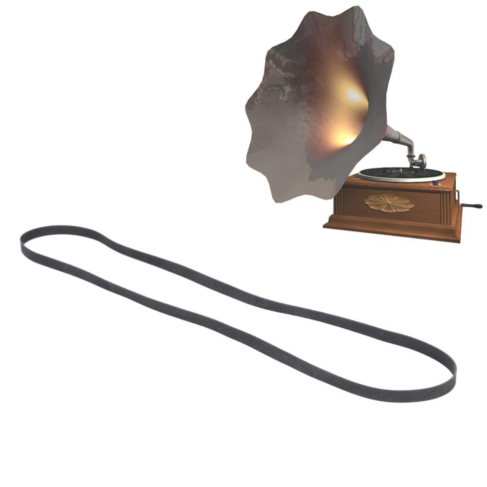 2pcs EPDM Record Player Belt Good Elasticity Phonograph Turntable Belt For Phonograph