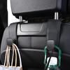 Gancho para reposacabezas de asiento de coche, gancho oculto universal para coche, ganchos colgantes de metal, accesorios para el interior del respaldo del asiento