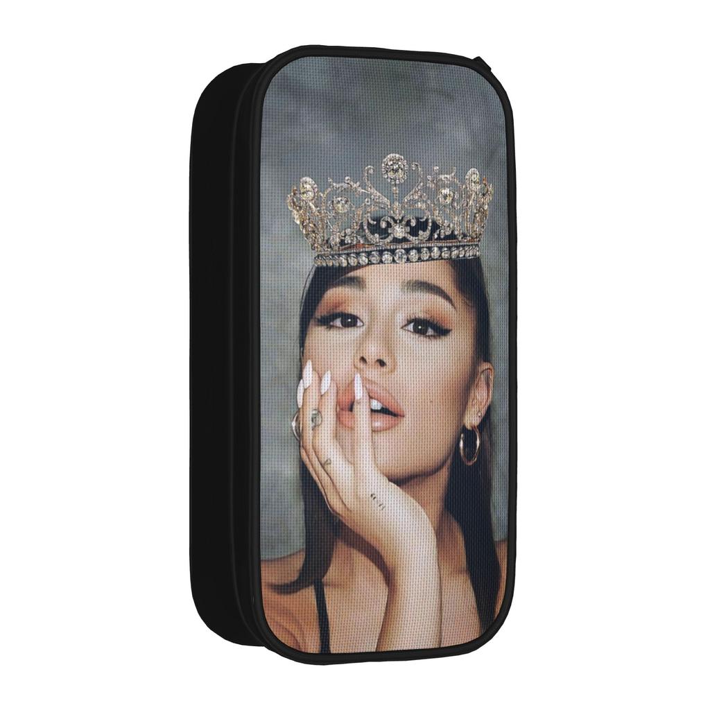 Ariana Grande New Album Petal 2026 Pencil Case Double Layer Large Capacity Office Accessories Pencil Box Gift