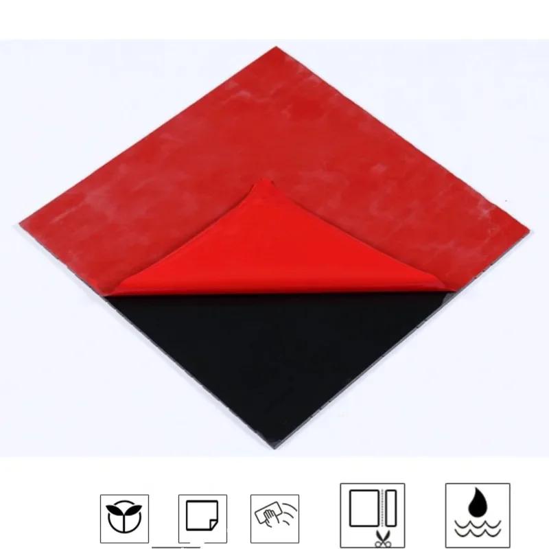 3D European Smooth Metal Mosaic Wall Sticker Self-adhesive Tile Kitchen Bathroom Bar Living Room TV Background Wall Decor Stick