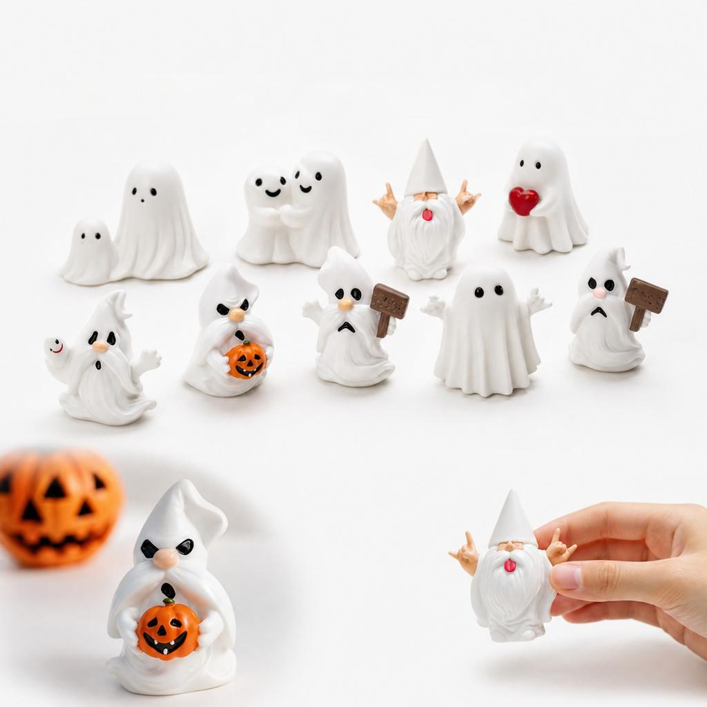 Cute Halloween Decoration Figurine for Party Yard Desk Tabletop