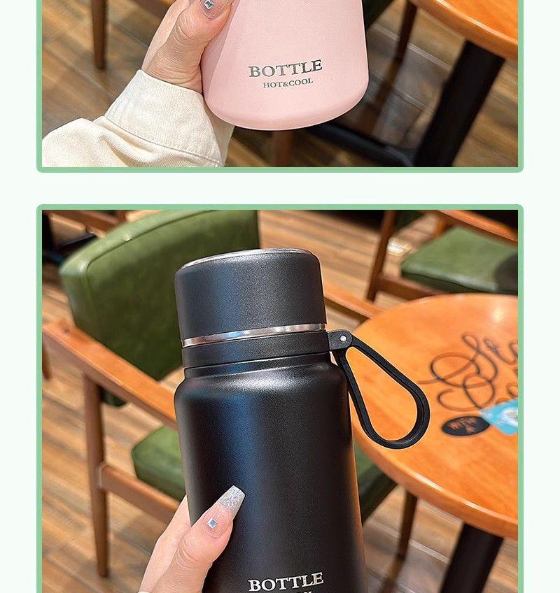 2026 Stylish High-Capacity 316 Stainless Steel Thermos Cup for Students, Men, and Women