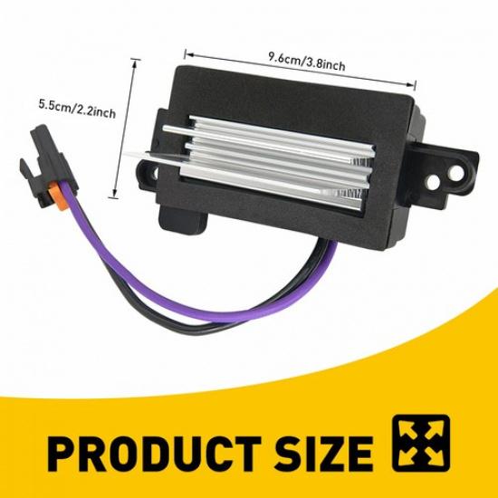 For GMC CHEVROLET UPDATED DESIGN BLOWER RESISTOR REPLACES 4P1516 JA1639 BMR34